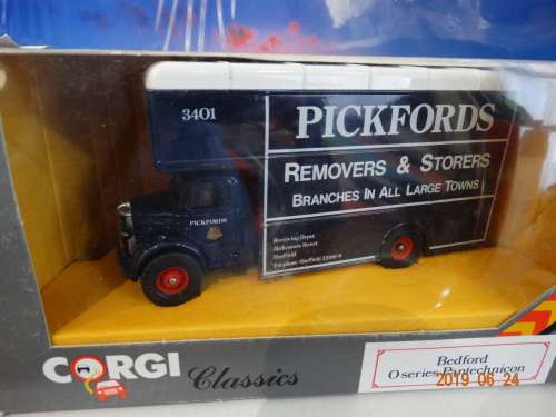 Corgi -4 X Bedford O Pantechnicon -  1 x Limited Ed -Hard to Find Items - Bargain