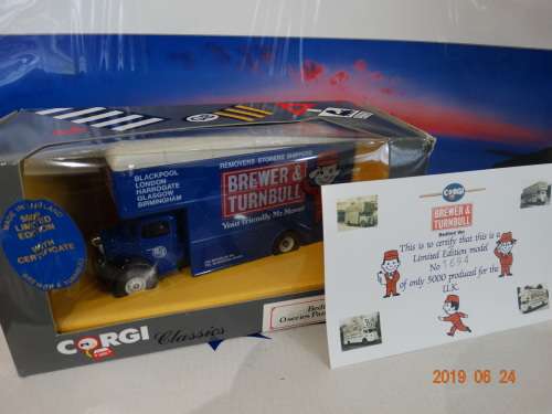 Corgi -4 X Bedford O Pantechnicon -  1 x Limited Ed -Hard to Find Items - Bargain