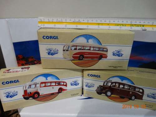 Corgi x3 Box sets,  Leyland, Seagull  , Bedford - 3 x Ltd Editions-Hard to Find Items - Bargain