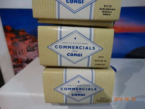 Corgi x3 Box sets,  Leyland, Seagull  , Bedford - 3 x Ltd Editions-Hard to Find Items - Bargain