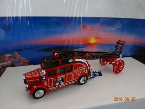 Matchbox Models of Yesteryear YFE08 1936 Leyland Cub Fire Engine FK-7 -WOW -