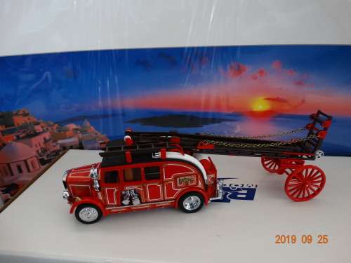 Matchbox Models of Yesteryear YFE08 1936 Leyland Cub Fire Engine FK-7 -WOW -