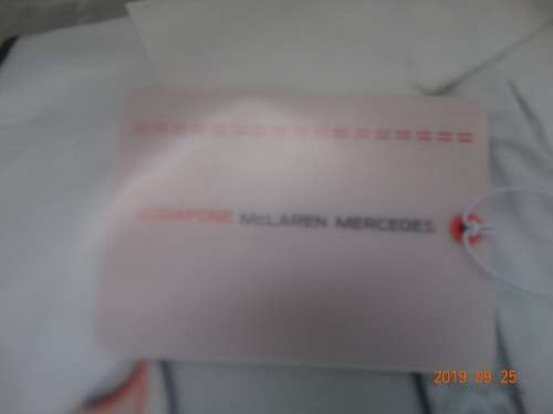 Mclaren Mercedes Vodafone - Team Shirt for Men - L-  50th Anniversar Brand New - Official Gear - WOW