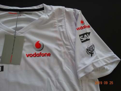 Mclaren Mercedes Vodafone  - T-Shirt for Men - XL- Print - Official Gear - WOW