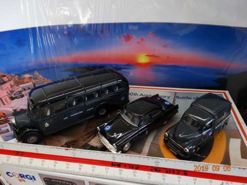 Corgi x 3 Models - Box set  - Battle of Britain - 50th Aniversary -  Ltd Edition -Hard to Find Items