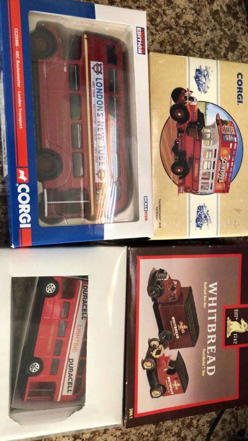 Corgi x 4 - Coaches - some Hard to Find Items - reduced to go prices
