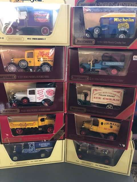 Matchbox of Yesteryear  - 10 Models  - reduced to go prices - WOW
