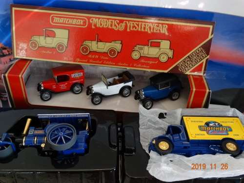 MatchBox - Models of Yesteryear -x 3 box sets  -  includes -YS 65 (special limited ed)  -  WOW