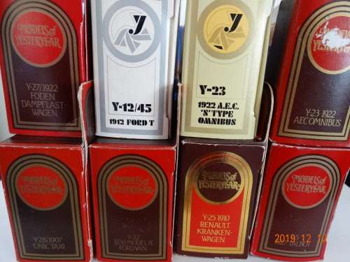 Matchbox of Yesteryear  - 8 Models  - reduced to go prices + ltd editions  WOW