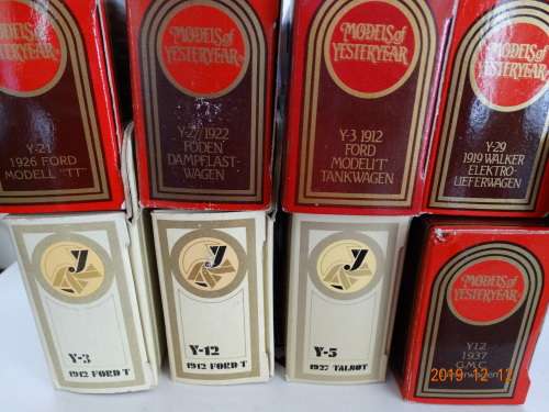 Matchbox of Yesteryear  - 8 Models  - reduced to go prices + ltd editions  WOW