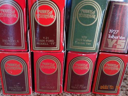 Matchbox of Yesteryear  - 8 Models  - reduced to go prices + ltd editions  WOW