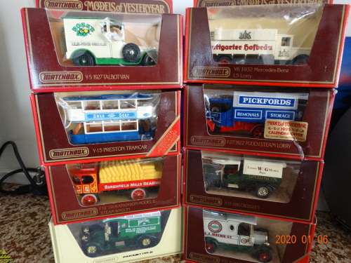 Matchbox of Yesteryear  - 8 Models  - reduced to go prices + 2 ltd editions  WOW