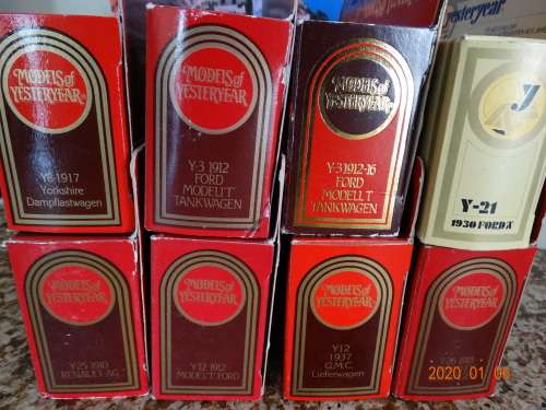 Matchbox of Yesteryear  - 8 Models  - reduced to go prices + 3 ltd editions  WOW