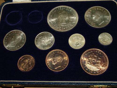 LOWEST ON BOB !!! 1952 SOUTH AFRICA LONG PROOF SET NO GOLD