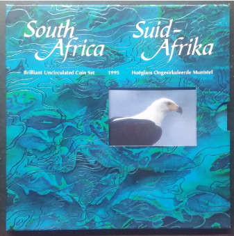 SPECIAL !! 1995 S. AFRICA BRILLIANT UNCIRCULATED MINT SET ( NOT THE CIRCULATION SET)