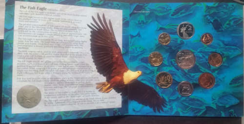 SPECIAL !! 1995 S. AFRICA BRILLIANT UNCIRCULATED MINT SET ( NOT THE CIRCULATION SET)