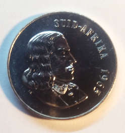 BRILLIANT 1965 PROOF AFRIKAANS 50C  (SUID AFRIKA)