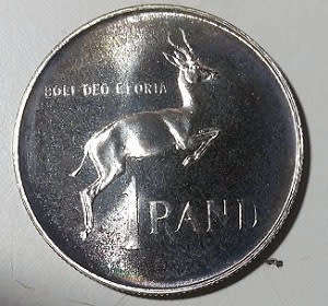 GREAT 1965 PROOF ENGLISH SILVER RAND (TONED)