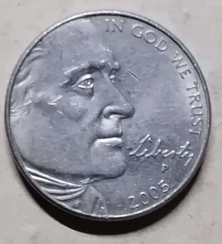 USA 2005 P Liberty 5 Cents - NICKEL