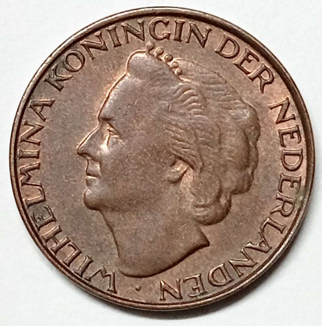 1948 Netherlands 1 cent - Brilliant uncirculated