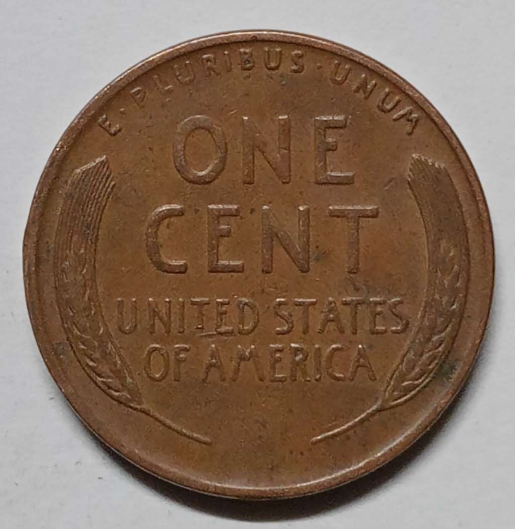 1941 USA 1 CENT -Lincoln Wheat Penny - No Mint Mark