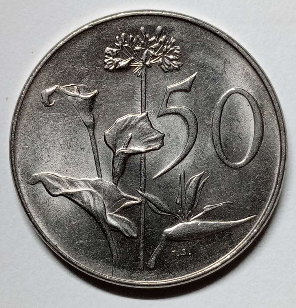 1966 AFRIKAANS 50 CENT -AU