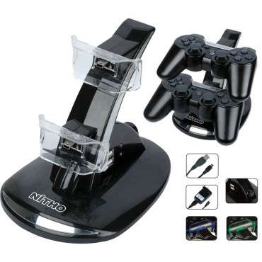 PS3 Nitho charger and ps3 dual remote