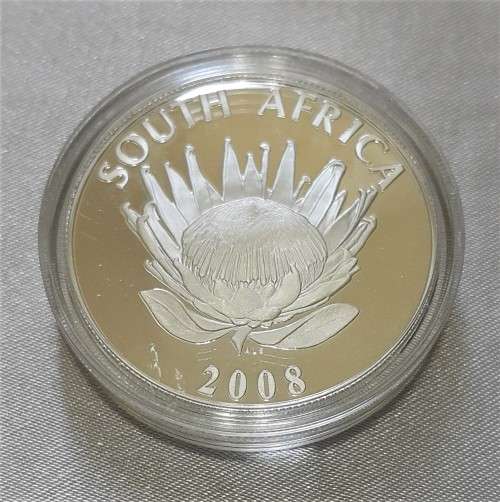 Silver Proof Protea R1 Mahatma Gandhi