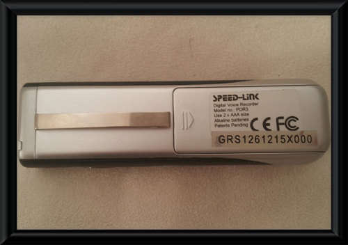 Speedlink - Digital Voice Recorder