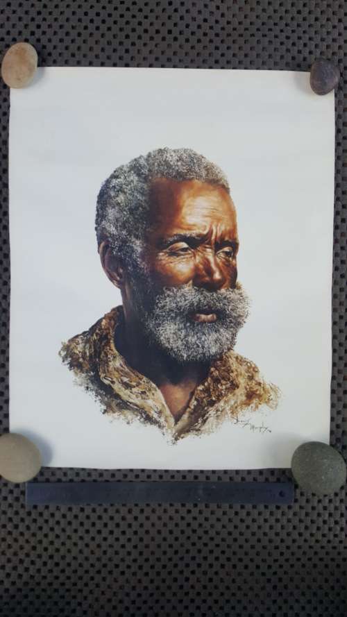 BEAUTIFUL PRINT OF AN OIL PAINTING BY DENIS MURPHY - 1974 (#2)