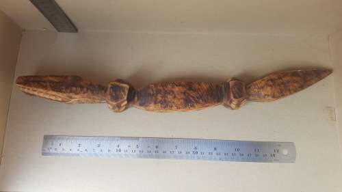 Large Crocodile - Guiro ! - Hand-Carved - Tribal Percussion Instrument