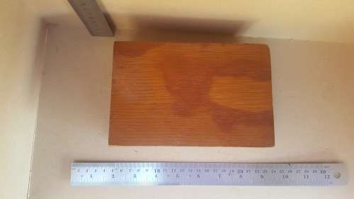 Solid ! * Hand Made * Wooden * Jewelry / Trinket Box