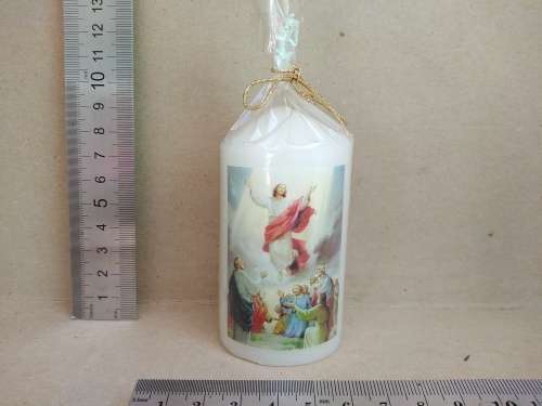 Candle Depicting The Ascension Of Jesus (Pbuh)