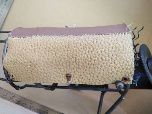 Steampunk - Saxophone Player Wine Bottle Holder