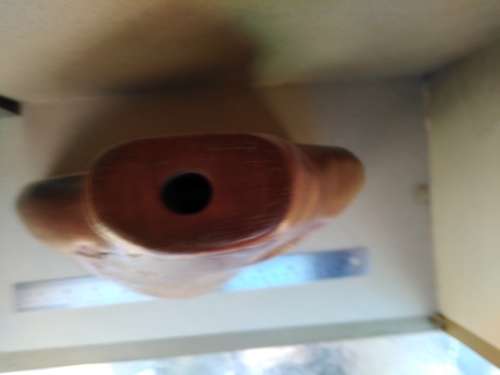 Vintage! Beautiful One-Off - Solid Wood Section - Candle Holder / Bud Vase / Bookend