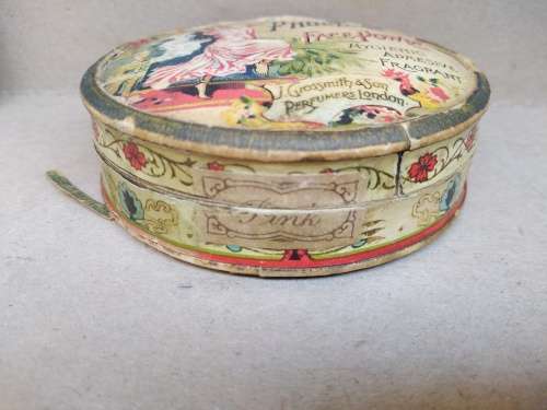 VINTAGE WAR-TIME J.GROSSMITH PHUL NANA FACE POWDER BOX