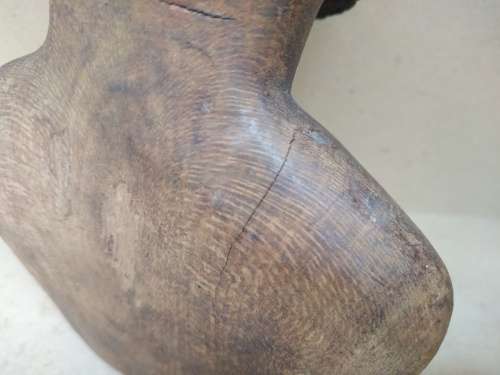 Africana! Hand Carved Wooden Bust - Shona Male