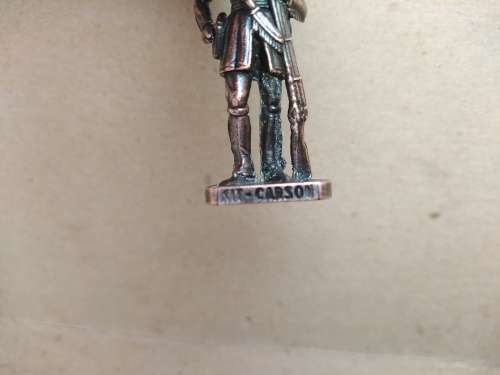 Vintage! Cowboys And Indians! - Small Die-Cast Metal Figures - Kinder Scame