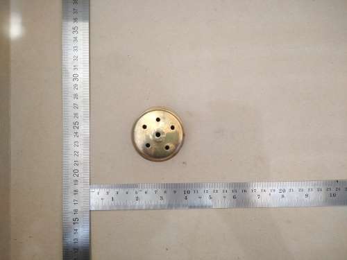 Vintage! Brass - Solid Brass - Narghile Miniature Hookah / Shisha Pipe