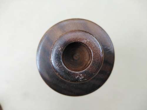 Vintage! - Thesen Knysna - Pair of Wooden Candlestick Holders