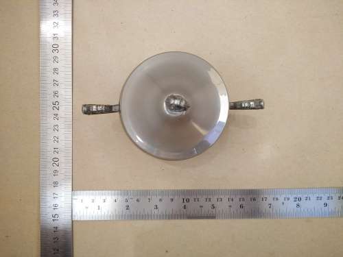 Vintage! Silver Plated Footed Sugar Bowl With Lid.