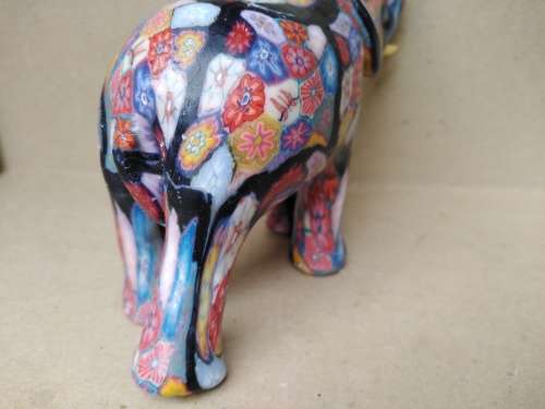 Swazi - Fair Trade - Hand Made - Elephant Candle