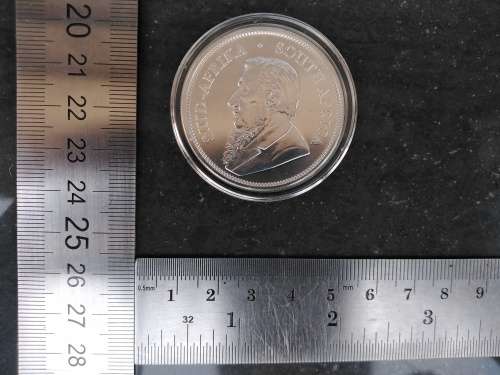 .999 Fine Silver - 1 Oz - 2018 - Krugerrand - in capsule