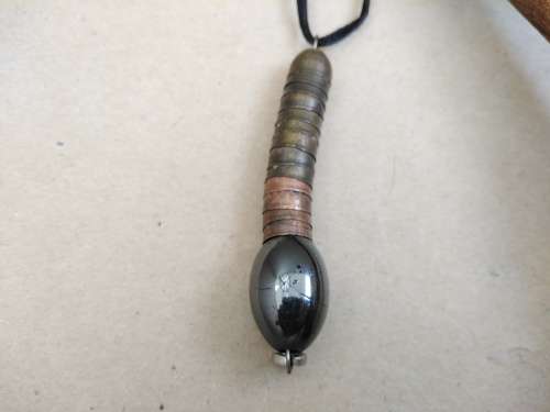 Africana! Traditional Zulu Hand Carved Ukhezo - Wooden Large / Deep Serving Spoon / Ladle - Beaded