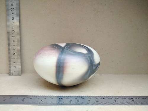 Vintage! Saggar Fired Pottery - Studio Art - Vessel