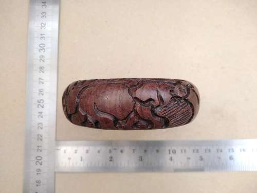 Africana! - Hand Made - Decoupage Ostrich Egg - Big Five (Signed) - With Wooden Stand