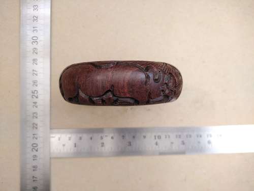 Africana! - Hand Made - Decoupage Ostrich Egg - Big Five (Signed) - With Wooden Stand