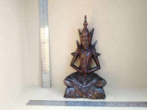 Balinese - Dewi Sri ? Wood Carving Statue