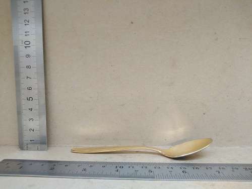 Vintage! Gold Plated - Japan - Set of 5 Teaspoons