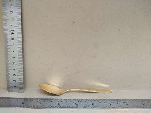 Vintage! Gold Plated - Japan - Set of 5 Teaspoons